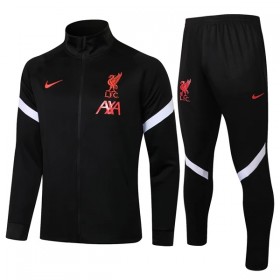 Liverpool Chaqueta De Entrenamiento Trajes 2021/22 Negra - Hombre